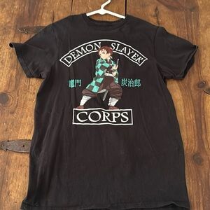 Demon Slayer Tee Shirt in Black Size Small Men’s
